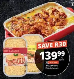 Checkers PizzaNews Ready Meals offer