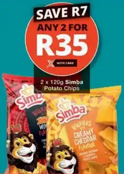 Checkers Simba Potato Chips offer