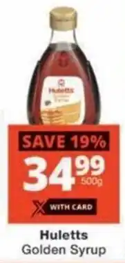 Checkers Huletts Golden Syrup offer