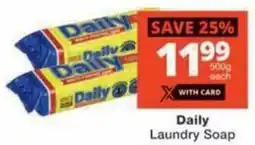 Checkers Daily Laundry Soap offer