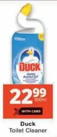 Checkers Duck Toilet Cleaner offer