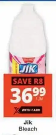 Checkers Jik Bleach offer