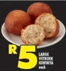 Shoprite Large vetkoek igwinya offer