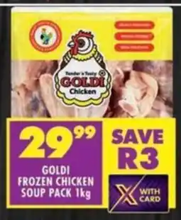 Shoprite Goldi frozen chicken soup pack offer