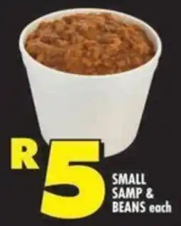 Shoprite Small samp & beans offer