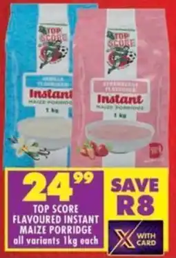 Shoprite Top score flavoured instant maize porridge offer