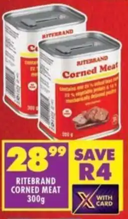 Shoprite Ritebrand Corned Meat offer