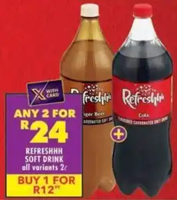 Shoprite Refreshhh soft drink offer