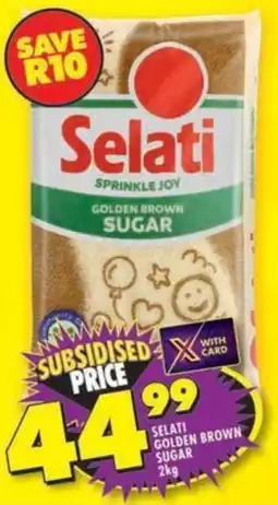 Shoprite Selati golden brown sugar offer
