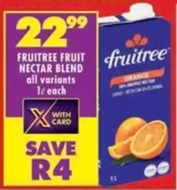 Shoprite Fruitree fruit nectar blend offer