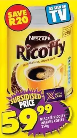 Shoprite Nescafe ricoffy instant coffee offer