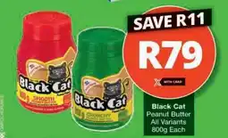 Checkers BLACK CAT PEANUT BUTTER offer