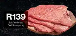 Checkers Bulk Tenderised Beef Steak offer