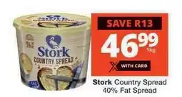 Checkers Stork Country Spread offer