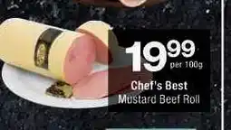 Checkers Chef's Best Mustard Beef Roll offer