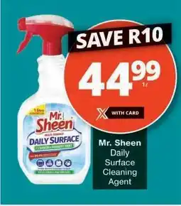 Checkers Mr. Sheen Daily Surface Cleaning Agent offer