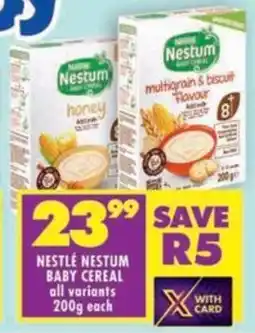 Shoprite Nestlé nestum baby cereal offer