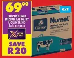 Shoprite Clover numel medium fat dairy liquid blend offer