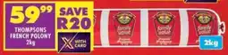 Shoprite Thompsons french polony offer
