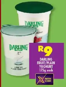 Shoprite Darling fruit/ plain yoghurt offer