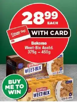 OK MiniMark Bokomo Weet-Bix Asstd offer