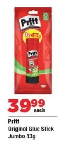 OK MiniMark Pritt Original Glue Stick Jumbo offer