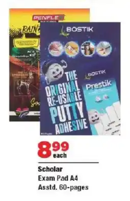 OK MiniMark Scholar Exam Pad A4 Asstd offer