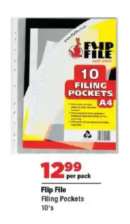 OK MiniMark Flip File Filing Pockets offer