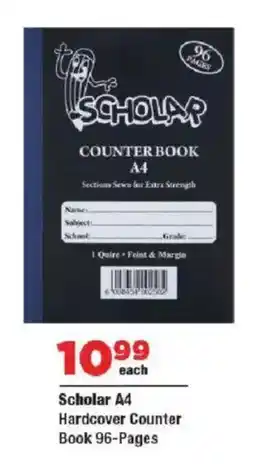 OK MiniMark Scholar A4 Hardcover Counter Book 96-Pages offer
