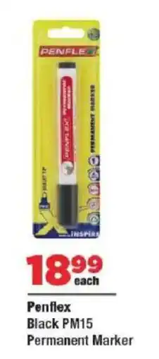 OK MiniMark Penflex Black PM15 Permanent Marker offer
