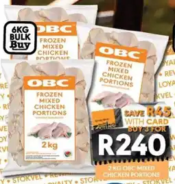 OBC Meat & Chicken Obc mixed chicken portions offer