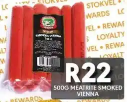 OBC Meat & Chicken Meatrite smoked vienna offer