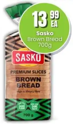 Super Save Sasko Brown Bread offer