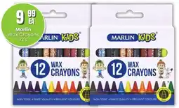 Super Save Marlin Wax Crayons offer