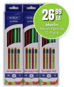 Super Save Marlin Neon Pencils offer