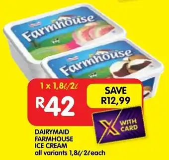 Dairymaid farmhouse ice cream