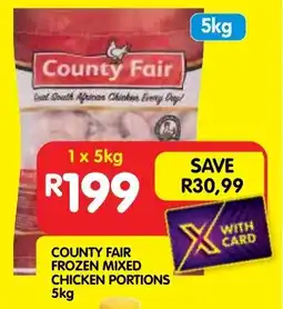 Shoprite County fair frozen mixed chicken portions offer
