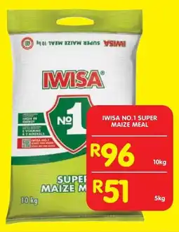 Shoprite Iwisa no.1 super maize meal offer