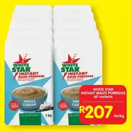 Shoprite White star instant maize porridge offer