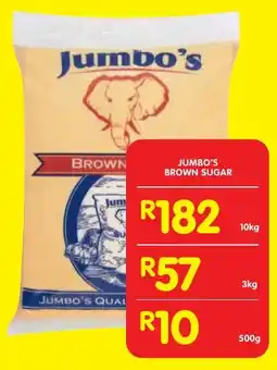 Shoprite Jumbo's brown sugar offer