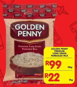 Shoprite Golden penny premium long grain parboiled rice offer
