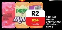 Shoprite Darling mini-d dairy snack offer