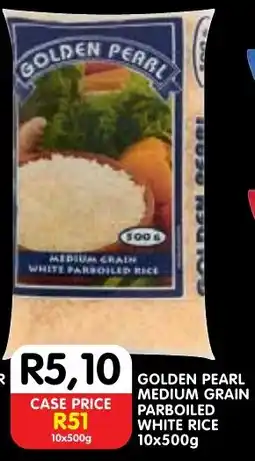 Shoprite Golden pearl medium grain parboiled white rice offer