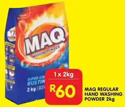 Shoprite Maq regular hand washing powder offer