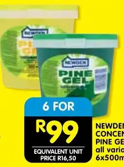 Shoprite Newden concentrated pine gel offer