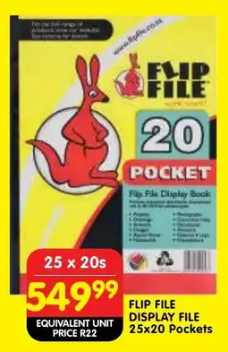 Shoprite Flip file display file offer