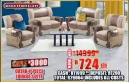 Lewis Qatar lounge suite offer