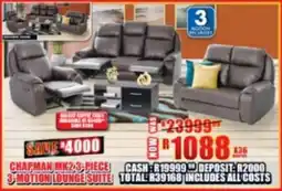 Lewis Chapman mk2 3 motion lounge suite offer