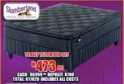 Lewis Slumberland tybalt 152cm bed set offer