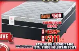 Lewis Enigma 137cm bed set offer